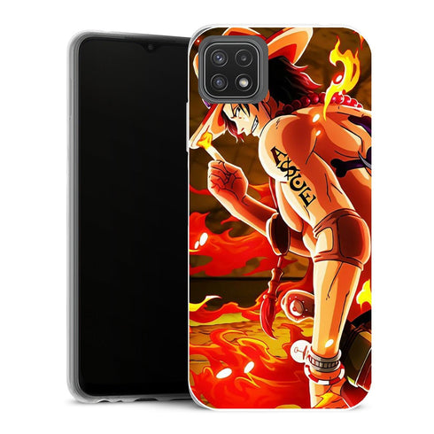 Coque Samsung Galaxy A22 5G Manga One piece ace - MaCoquePerso