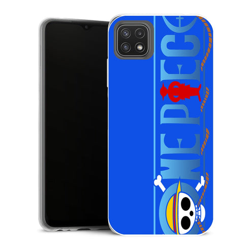 Coque Samsung Galaxy A22 5G Manga One Piece Blue - MaCoquePerso