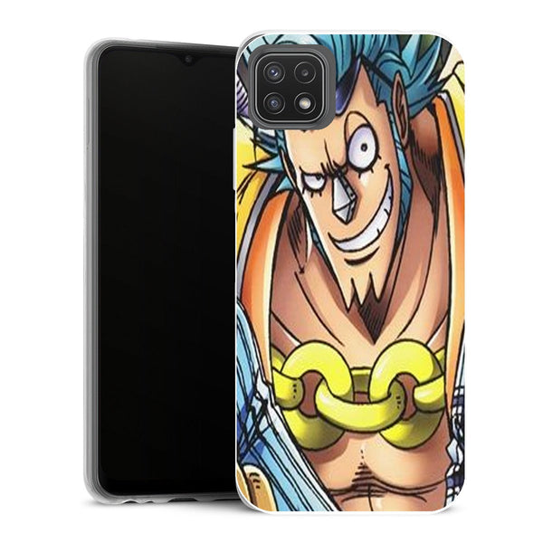 Coque Samsung Galaxy A22 5G Manga One Piece Franky Cyborg - MaCoquePerso