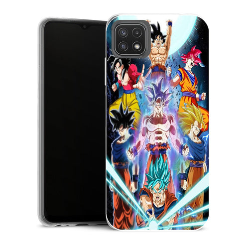 Coque Samsung Galaxy A22 5G Manga Sangoku Transformation Ultime - MaCoquePerso
