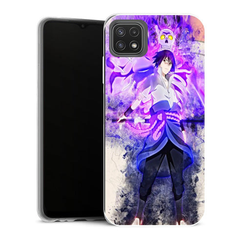 Coque Samsung Galaxy A22 5G Manga Sasuke Armure Susanoo - MaCoquePerso