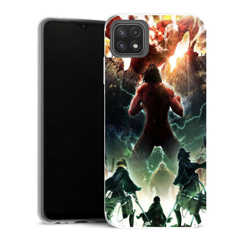 Coque Samsung Galaxy A22 5G Manga Shingeki no Kyojin - MaCoquePerso