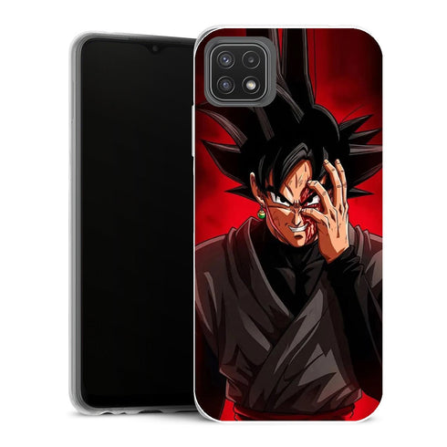 Coque Samsung Galaxy A22 5G Manga Son Goku Black - MaCoquePerso