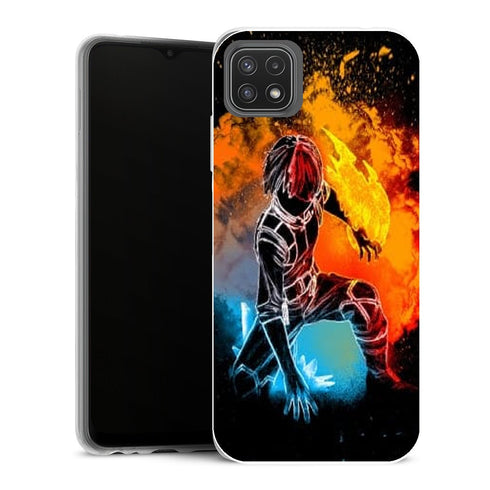 Coque Samsung Galaxy A22 5G Manga soul of the ice and fire - MaCoquePerso