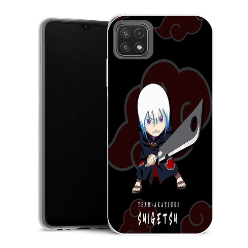 Coque Samsung Galaxy A22 5G Manga SUIGETSU Akatsuki - MaCoquePerso