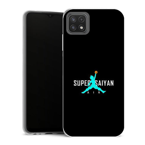 Coque Samsung Galaxy A22 5G Manga Super Cyan Air - MaCoquePerso