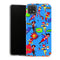 Coque Samsung Galaxy A22 5G Manga Super Heros Bleu - MaCoquePerso