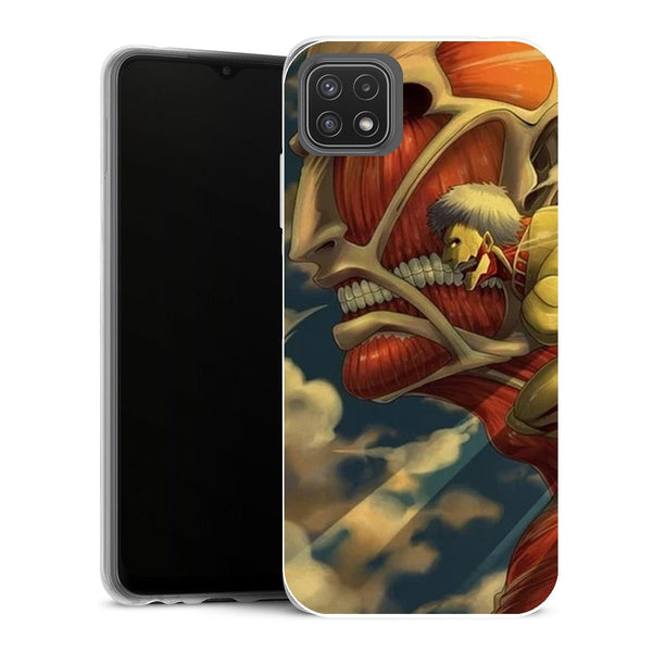 Coque Samsung Galaxy A22 5G Manga Titan Colossal - MaCoquePerso