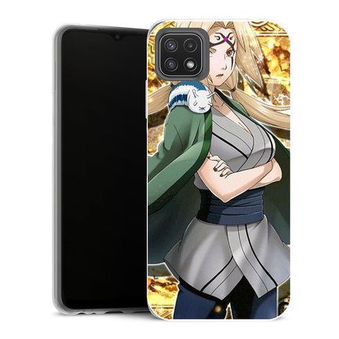 Coque Samsung Galaxy A22 5G Manga tsunade senju art gold - MaCoquePerso