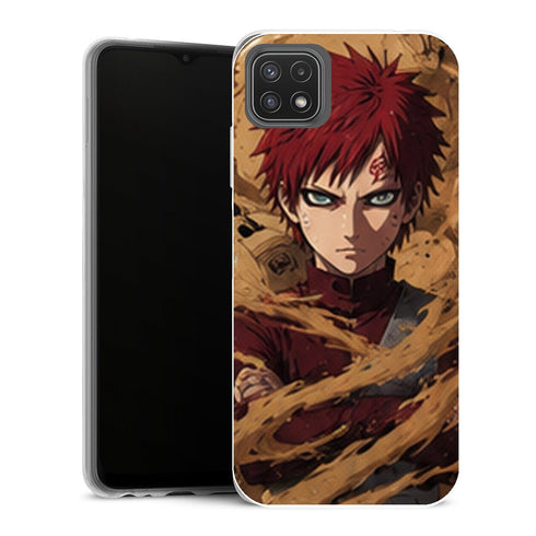 Coque Samsung Galaxy A22 5G Naruto Gaara Du Desert Sable Kazekage Naruto Shippuden - MaCoquePerso