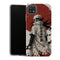Coque Samsung Galaxy A22 5G Naruto Hokage Kakashi Soleil Rouge Manteau Blanc Corbeaux - MaCoquePerso