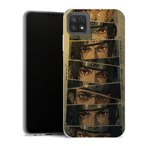 Coque Samsung Galaxy A22 5G Naruto Hokage Portraits Naruto Kakashi Minato Tobirama Tsunade - MaCoquePerso