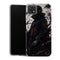 Coque Samsung Galaxy A22 5G Naruto Itachi Corbeaux Noir Blanc Manteau Akatsuki - MaCoquePerso