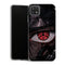 Coque Samsung Galaxy A22 5G Naruto Itachi Sharingan Gros Plan Noir Rouge Manga - MaCoquePerso