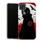Coque Samsung Galaxy A22 5G Naruto Itachi Silhouette Lune Blanche Corbeaux Akatsuki - MaCoquePerso