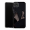 Coque Samsung Galaxy A22 5G Naruto Itachi Uchiha Profil Noir Minimaliste Regard Rouge - MaCoquePerso