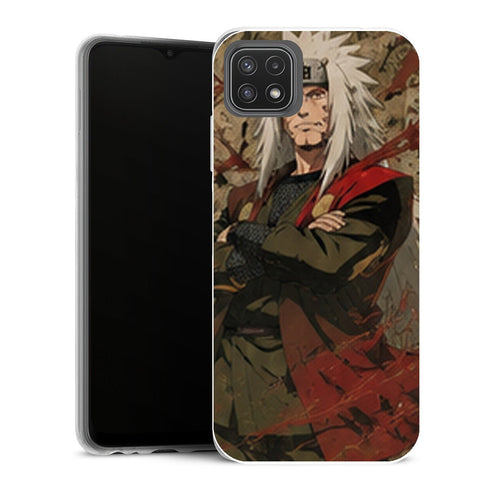 Coque Samsung Galaxy A22 5G Naruto Jiraiya Sannin Legendaire Crapaud Manga - MaCoquePerso