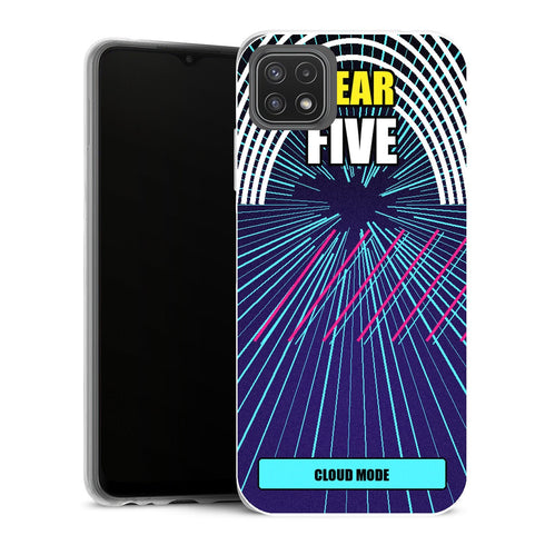 Coque Samsung Galaxy A22 5G One Piece Gear Five Cloud Lightning - MaCoquePerso