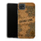 Coque Samsung Galaxy A22 5G One Piece Grand Line Map Gold - MaCoquePerso
