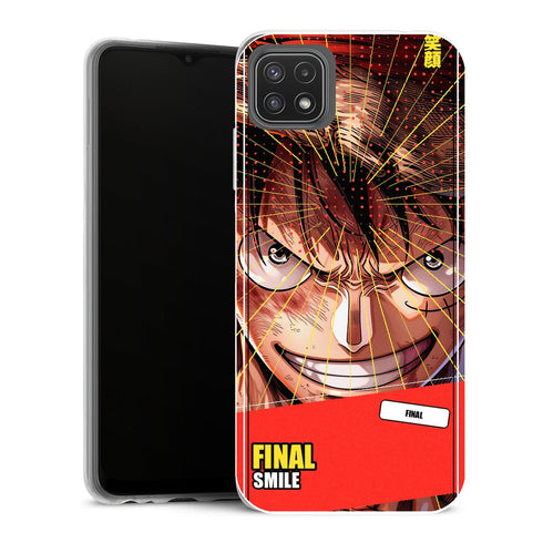 Coque Samsung Galaxy A22 5G One Piece Luffy Extreme Close Final - MaCoquePerso
