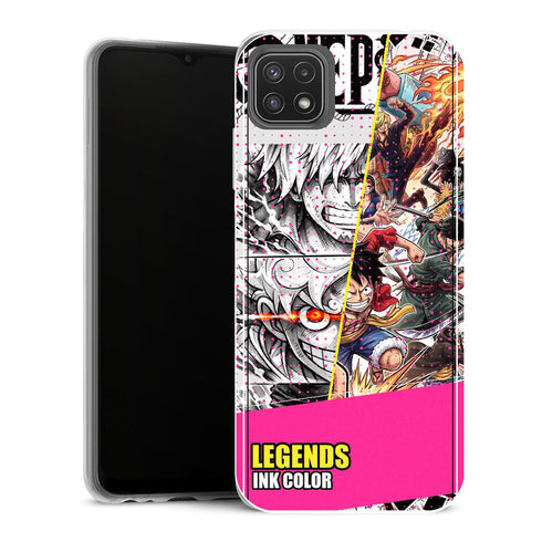 Coque Samsung Galaxy A22 5G One Piece Mono Color Duo Legends - MaCoquePerso