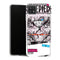 Coque Samsung Galaxy A22 5G One Piece Mono Faces Black White - MaCoquePerso