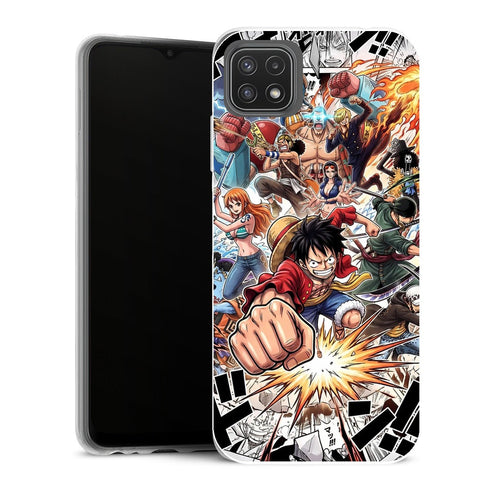 Coque Samsung Galaxy A22 5G One Piece One Piece Coque Iphone 15 Equipage Action Manga - MaCoquePerso