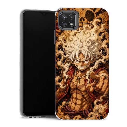 Coque Samsung Galaxy A22 5G One Piece One Piece Coque Iphone 15 Luffy Gear 5 Wanted - MaCoquePerso