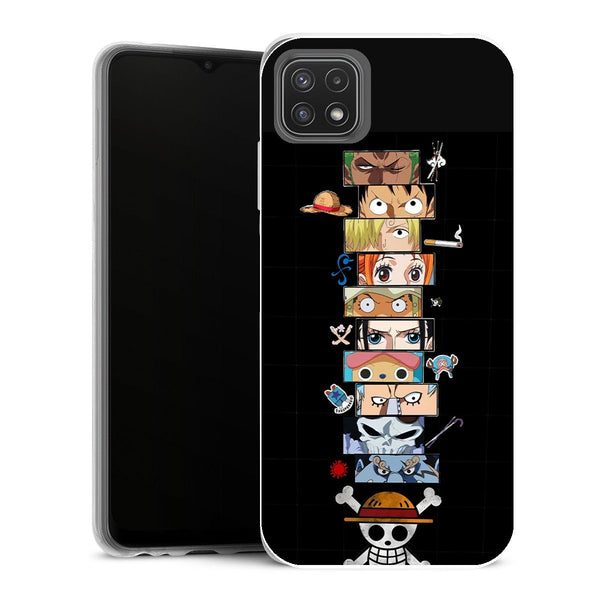 Coque Samsung Galaxy A22 5G One Piece One Piece Crew Regards - MaCoquePerso