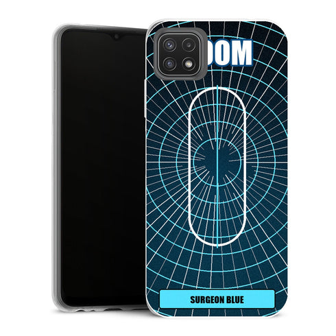 Coque Samsung Galaxy A22 5G One Piece Room Blue Surgeon Circle - MaCoquePerso