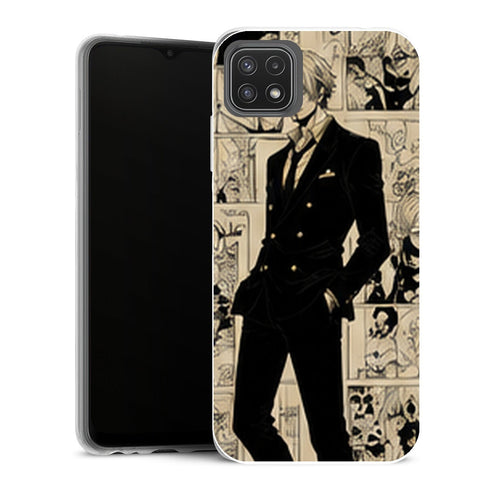Coque Samsung Galaxy A22 5G One Piece Sanji One Piece Coque Iphone Samsung Costume Manga Pages - MaCoquePerso