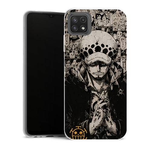 Coque Samsung Galaxy A22 5G One Piece Trafalgar Law Surgeon Manga - MaCoquePerso