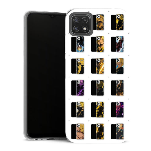 Coque Samsung Galaxy A22 5G One Piece Verification Sanji One Piece Mockups - MaCoquePerso