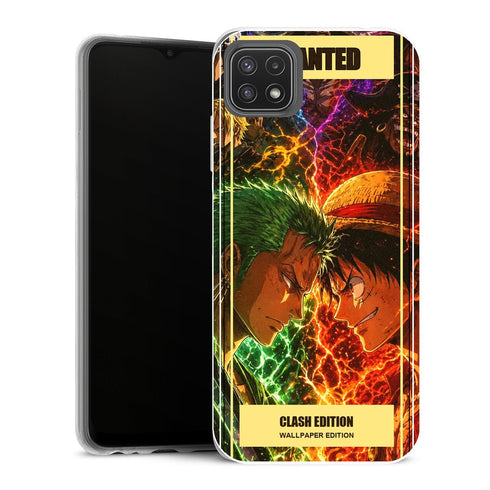 Coque Samsung Galaxy A22 5G One Piece Wanted Rivals Bounty Poster - MaCoquePerso