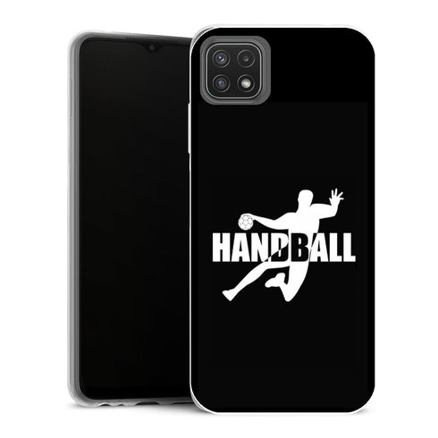 Coque Samsung Galaxy A22 5G Sports handball live - MaCoquePerso