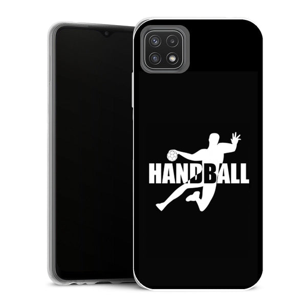 Coque Samsung Galaxy A22 5G Sports handball live - MaCoquePerso