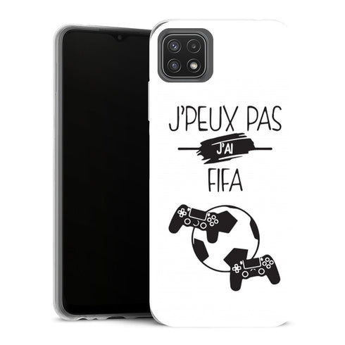 Coque Samsung Galaxy A22 5G Sports je peux pas j ai fifa - MaCoquePerso