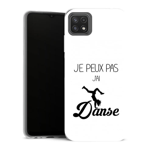 Coque Samsung Galaxy A22 5G Sports je peux pas jai danse - MaCoquePerso