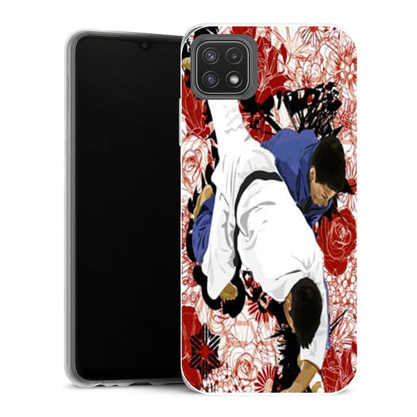 Coque Samsung Galaxy A22 5G Sports judo - MaCoquePerso