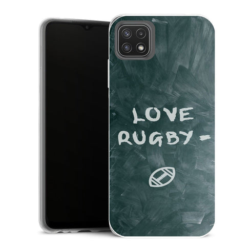 Coque Samsung Galaxy A22 5G Sports Love Rugby - MaCoquePerso