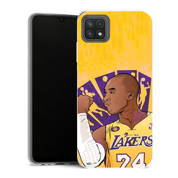 Coque Samsung Galaxy A22 5G Sports nba legends kobe bryant - MaCoquePerso