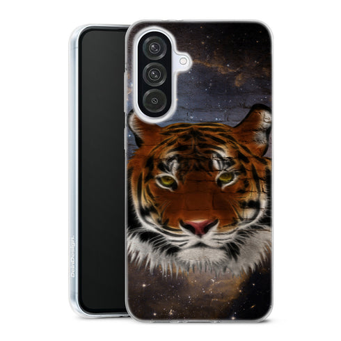 Coque Samsung Galaxy A56 5G Abstract Tiger avec motif animalier
