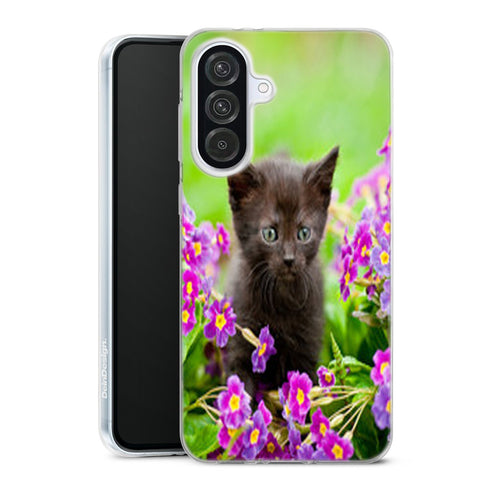 Coque Samsung Galaxy A56 5G Bebe Chaton Mignon avec motif animalier