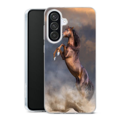 Coque Samsung Galaxy A56 5G Cheval Libre avec motif animalier