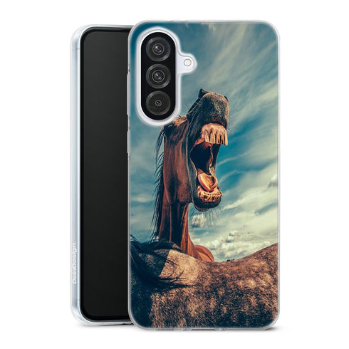 Coque Samsung Galaxy A56 5G Cheval Oh Yeaaaah avec motif animalier