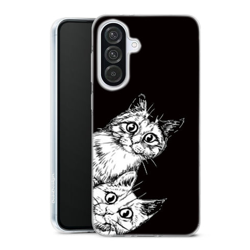 Coque Samsung Galaxy A56 5G COCO CHAT avec motif animalier