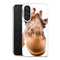 Coque Samsung Galaxy A56 5G Drole Girafe avec motif animalier