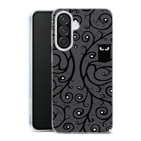 Coque Samsung Galaxy A56 5G Hibou N&B avec motif animalier