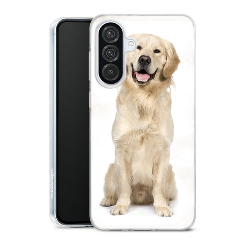 Coque Samsung Galaxy A56 5G Labrador avec motif animalier