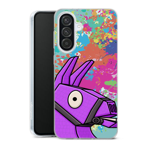 Coque Samsung Galaxy A56 5G LAMA Fortnite avec motif animalier